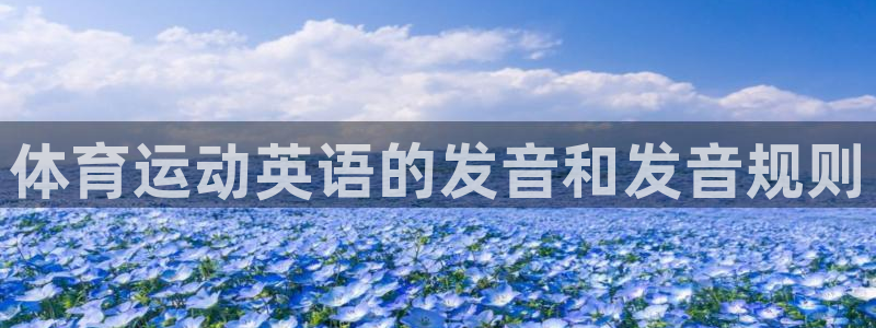 JJB竞技宝官方正版app集团logo：体育运动英语的发音和