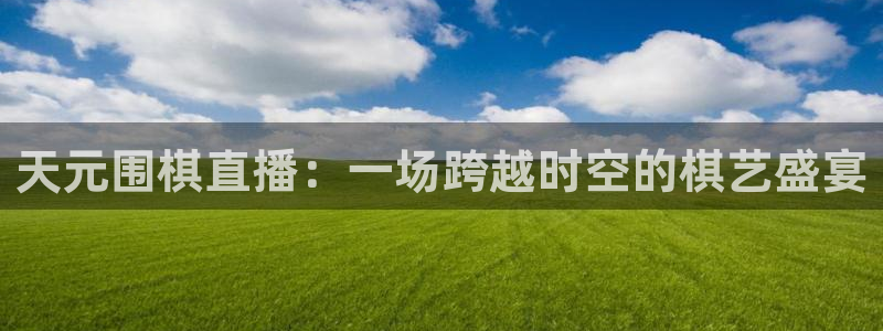 nba直播蜘蛛直播：天元围棋直播：一场跨越时空的棋艺盛宴